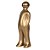 PECA DECORATIVA DE CERAMICA DOURADO - Imagem 1