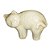 PECA DECORATIVA DE CERAMICA - GATO - Imagem 1