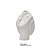 FIGURA DECORATIVA DE RESINA BRANCA - Imagem 1