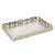 BANDEJA DE AÇO INOX BAUHAUS CHAMPANHE 46,5CM X 30CM X 4,5CM - WOLFF - Imagem 1