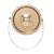BALDE DE GELO DE AÇO INOX DOURADO OLD FASHIONED - WOLFF - Imagem 3
