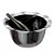 BALDE DE AÇO INOX PARA VINHO BONBON 37CM X 37CM X 21,5CM - WOLFF - Imagem 1