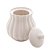 AÇUCAREIRO DE PORCELANA PÉLATA BRANCO MATT 10,5CM X 8,5CM - WOLFF - Imagem 3