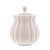 AÇUCAREIRO DE PORCELANA PÉLATA BRANCO MATT 10,5CM X 8,5CM - WOLFF - Imagem 4