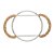 AÇUCAREIRO DE AÇO INOX COM COLHER E ALÇA EM SISAL NATURE 14CM X 8CM - WOLFF - Imagem 5