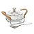 AÇUCAREIRO DE AÇO INOX COM COLHER E ALÇA EM SISAL NATURE 14CM X 8CM - WOLFF - Imagem 4