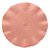 LUGAR AMERICANO DE POLIÉSTER BABADO ROSA 38CM - WOLFF - Imagem 1