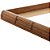 BANDEJA DE MADEIRA BAMBU COM SISAL NATURAL 45CM X 30CM X 4CM - WOODART - Imagem 5