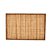 BANDEJA DE MADEIRA BAMBU COM SISAL NATURAL 38CM X 24CM X 4CM - WOODART - Imagem 3