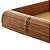 BANDEJA DE MADEIRA BAMBU COM SISAL NATURAL 30CM X 17CM X 4CM - WOODART - Imagem 5