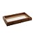 BANDEJA DE MADEIRA BAMBU COM SISAL NATURAL 30CM X 17CM X 4CM - WOODART - Imagem 1