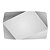 BANDEJA DE AÇO INOX ORIGAMI 41CM X 26CM X 5CM - WOLFF - Imagem 3