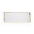 BANDEJA DE AÇO INOX COM ESPELHO ELOS DOURADA 32CM X 12CM X 5CM - WOLFF - Imagem 4