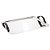 BANDEJA DE AÇO INOX COM ALÇA MANHANTTAN PRETO FOSCO 40CM X 30CM X 5CM - WOLFF - Imagem 2