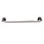 BANDEJA DE AÇO INOX COM ALÇA MANHANTTAN PRETO FOSCO 28,5CM X 22,5CM X 4,5CM - WOLFF - Imagem 3