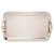 BANDEJA DE AÇO INOX COM ALÇA MANHANTTAN CHAMPANHE 43CM X 34CM X 5CM - WOLFF - Imagem 3