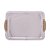 BANDEJA DE AÇO INOX COM ALÇA EM SISAL NATURE 40,5CM X 29,5CM X 6CM - WOLFF - Imagem 3