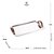 BANDEJA DE AÇO INOX COM ALÇA EM SISAL NATURE 37CM X 23CM - WOLFF - Imagem 2