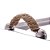 BANDEJA DE AÇO INOX COM ALÇA EM SISAL NATURE 37CM X 23CM - WOLFF - Imagem 5