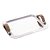 BANDEJA DE AÇO INOX COM ALÇA EM SISAL NATURE 28,5CM X 22,5CM - WOLFF - Imagem 1