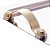 BANDEJA DE AÇO INOX COM ALÇA DOURADA MANHATTAN 37CM X 23CM - WOLFF - Imagem 4