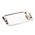 BANDEJA DE AÇO INOX COM ALÇA DOURADA MANHATTAN 33CM X 27CM - WOLFF - Imagem 1