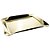 BANDEJA DE AÇO INOX CHAMPANHE BONBON 43CM X 34CM X 4,5CM - WOLFF - Imagem 3