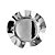 BANDEJA DE AÇO INOX BONBON PRATEADA 33CM X 5CM - WOLFF - Imagem 4