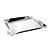 BANDEJA DE AÇO INOX BONBON 46CM X 37CM X 4,5CM - WOLFF - Imagem 1