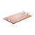 BANDEJA DE MADEIRA CEREJEIRA COM ALÇA E RESINA HORIZONTAL 38CM X 23CM X 4,5CM - WOLFF CRAFT - Imagem 1