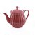 BULE DE CHÁ DE PORCELANA PÉTALA VERMELHO MATT 950ML - WOLFF - Imagem 1