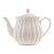 BULE DE CHÁ DE PORCELANA PÉTALA BRANCO MATT 950ML - WOLFF - Imagem 3