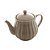 BULE DE CHÁ DE PORCELANA PÉTALA AREIA MATT 950ML - WOLFF - Imagem 1