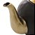 BULE DE CHÁ DE PORCELANA DUBAI PRETO E DOURADO 1L- WOLFF - Imagem 5