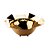 BOWL DECORATIVO BONBON GOLD 19CM X 9CM - WOLFF - Imagem 5