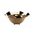 BOWL DECORATIVO BONBON GOLD 19CM X 9CM - WOLFF - Imagem 2