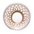 BOWL DE VIDRO BOROSSILICATO E FIBRA NATURAL 24CM X 24CM X 13,5CM - WOLFF - Imagem 4