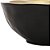 BOWL DE PORCELANA DUBAI PRETO E DOURADO 15CM X 6CM - WOLFF - Imagem 5