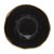BOWL DE PORCELANA DUBAI PRETO E DOURADO 15CM X 6CM - WOLFF - Imagem 3