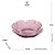 BOWL DE CRISTAL MARTELADO COM BORDA DOURADA TAJ FLOR ROSA 14,5CM X 3,5CM - WOLFF - Imagem 2
