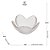 BOWL DE CRISTAL MARTELADO COM BORDA DOURADA TAJ FLOR 9CM X 5CM - WOLFF - Imagem 2