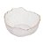 BOWL DE CRISTAL MARTELADO COM BORDA DOURADA TAJ 13CM X 6,5CM - WOLFF - Imagem 3