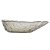 BOWL DE CRISTAL COM BORDA DOURADA TAJ GOTA VERDE 21,5CM X 15,5CM X 6CM - WOLFF - Imagem 3