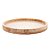 BANDEJA REDONDA DE MADEIRA COM SISAL PINUS 40CM - WOODART - Imagem 2
