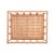 BANDEJA DECORATIVA DE RATTAN NATURE 30CM X 24CM X 7CM - WOLFF - Imagem 5