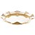 BANDEJA DECORATIVA BONBON GOLD 40CM X 6CM - WOLFF - Imagem 1