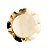 BANDEJA DECORATIVA BONBON GOLD 26,5CM X 4,5CM - WOLFF - Imagem 4