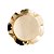 BANDEJA DECORATIVA BONBON GOLD 26,5CM X 4,5CM - WOLFF - Imagem 1