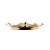 BANDEJA DECORATIVA BONBON GOLD 26,5CM X 4,5CM - WOLFF - Imagem 3