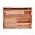 BANDEJA DE MADEIRA TECA 45CM 33CM X 6CM - WOLFF CRAFT - Imagem 3